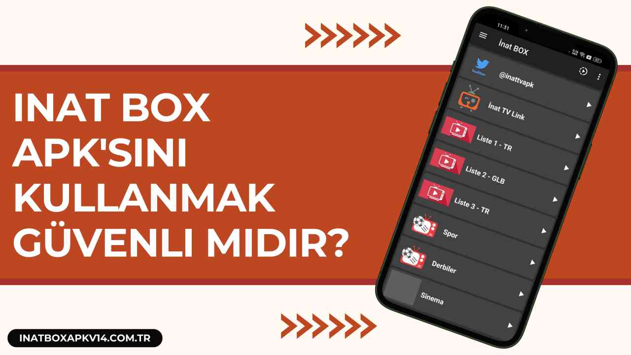 Inat Box APK'sını kullanmak güvenli midir? 1 Inat Box APKsini kullanmak guvenli midir